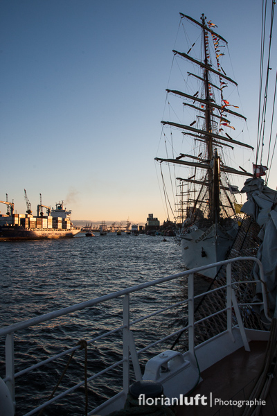 824. Hamburger Hafengeburtstag an Bord der Alexander von Humboldt II